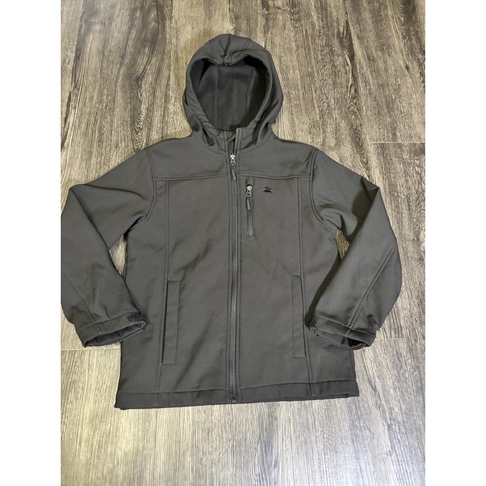Snozu Black Boys Zip Up Hoodie Jacket New with tags Size Small (8)